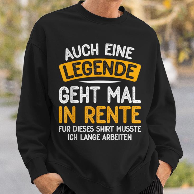 Retirement 2024 Retirement Pension Decoration Retirees 2023 Sweatshirt Geschenke für Ihn