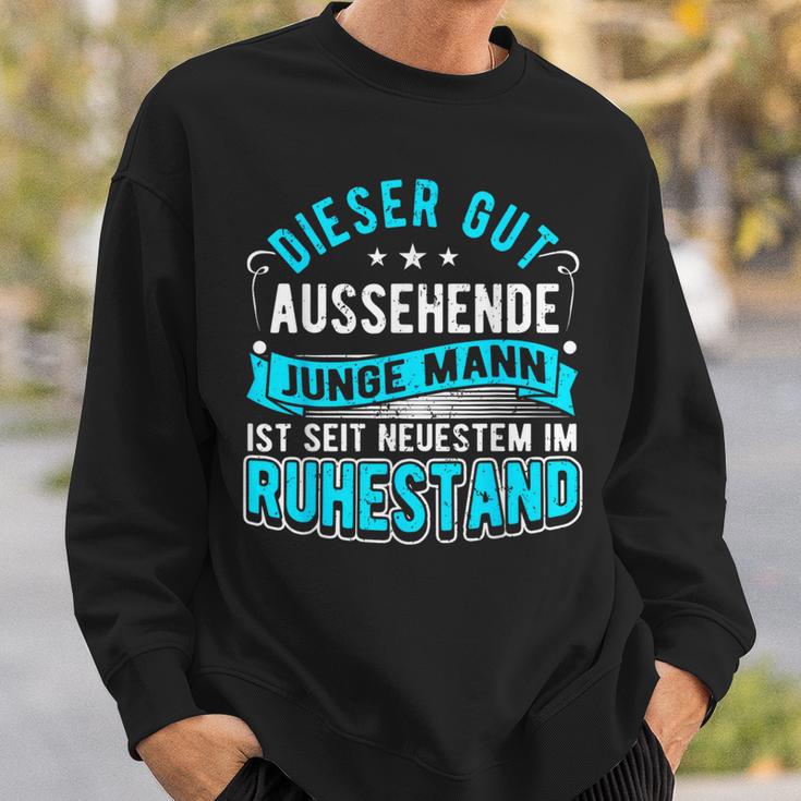 Retirement With Retirement Entry Man Pensionary & Pensionary Sweatshirt Geschenke für Ihn