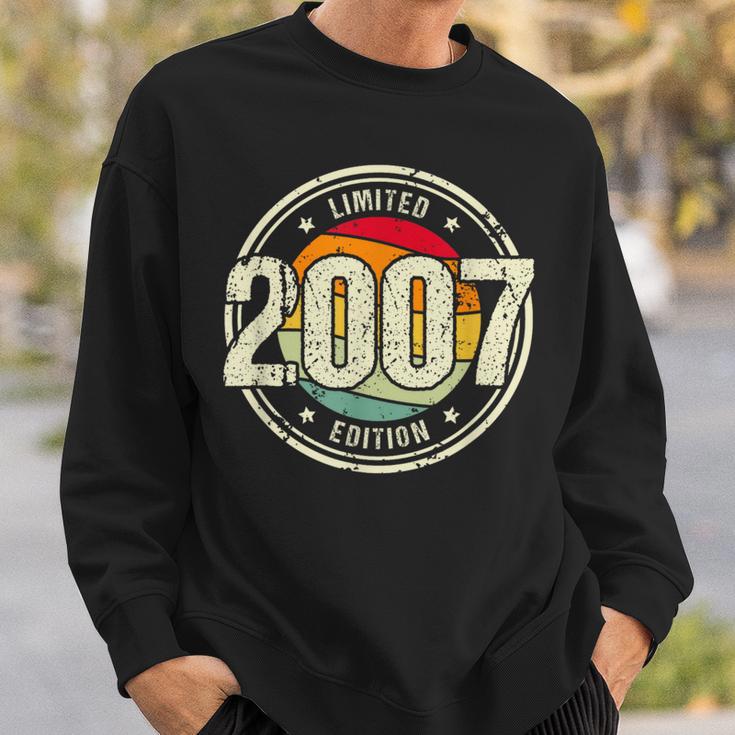 Retro 16 Yearsintage 2007 Limited Edition 16Th Birthday Sweatshirt Geschenke für Ihn