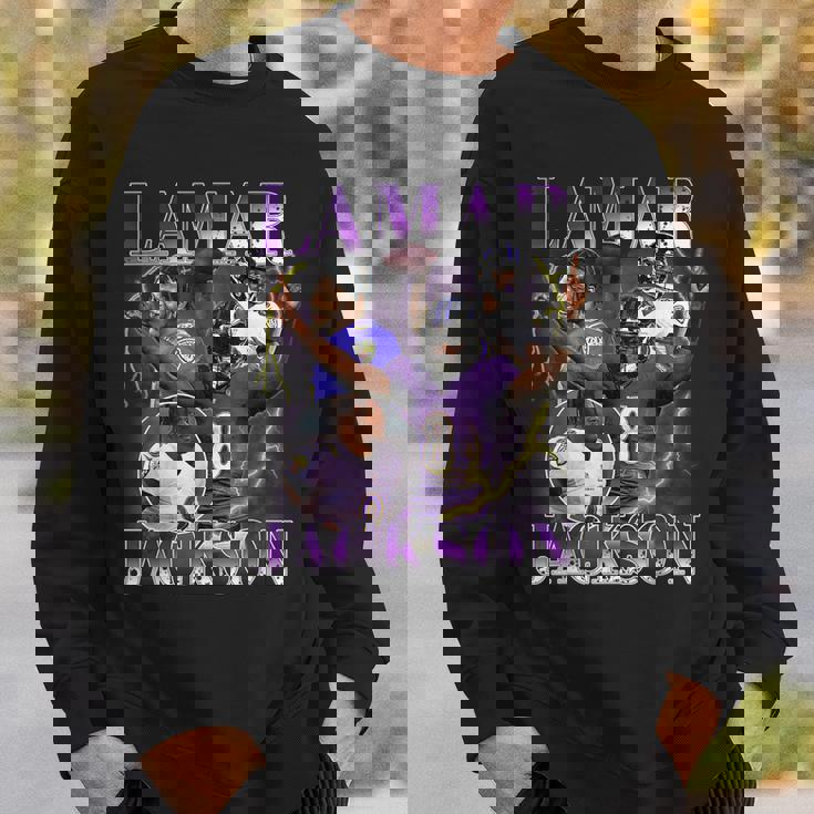 Retro Lamar Jacks0n Vintage 90S Graphic Sweatshirt Gifts for Him
