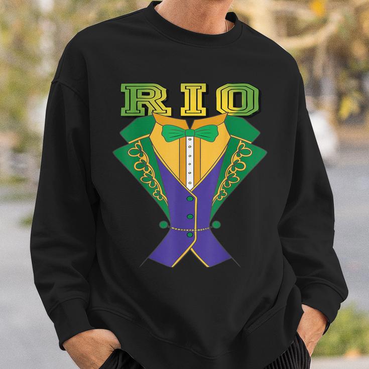 Rio Carnival Costume Brazil Rio De Janeiro Souvenir Sweatshirt Geschenke für Ihn