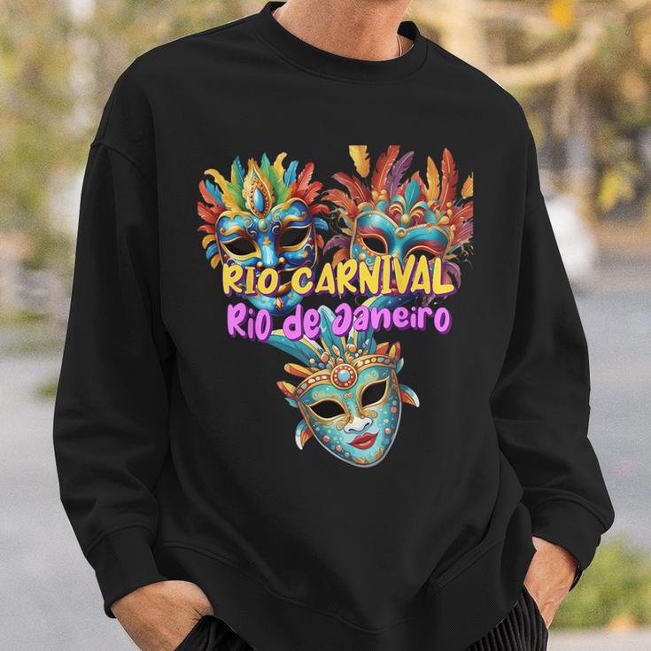 Rio Carnival Rio De Janeiro Brazil Circus Costume Sweatshirt Geschenke für Ihn