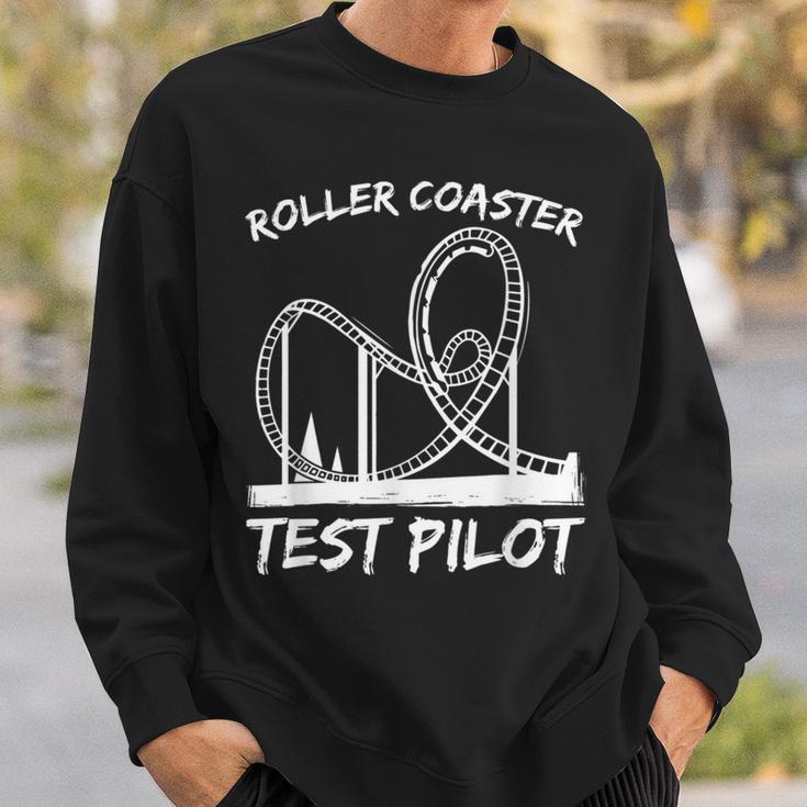 Roller Coaster Test Pilot Roller Coaster Sweatshirt Geschenke für Ihn