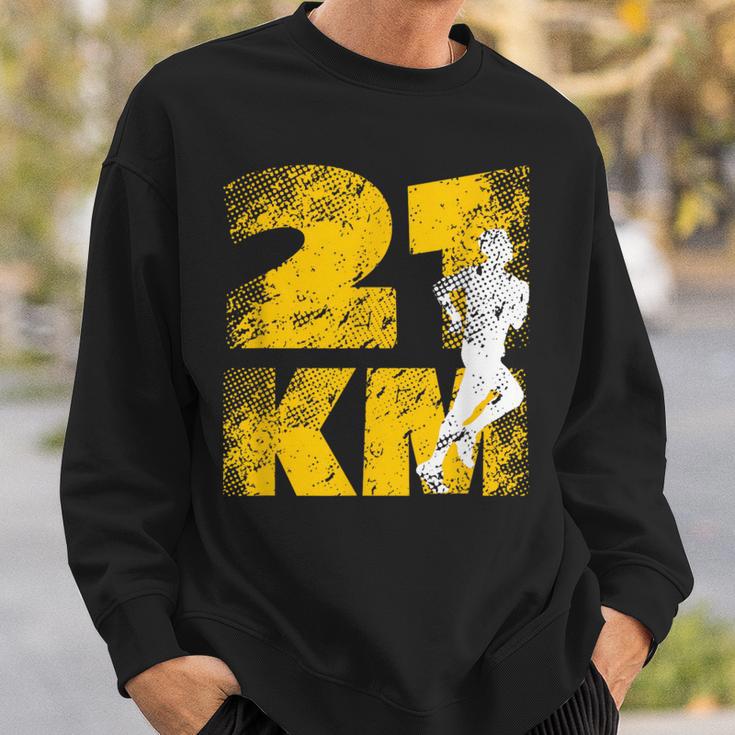 Runner Jogging Running Runner Sports Half Marathon Sweatshirt Geschenke für Ihn