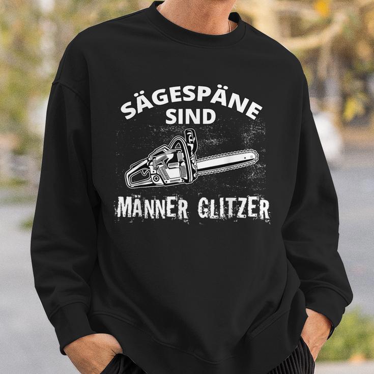 Sägespäne Sind Männer Glitzer Holzfälller Sweatshirt Geschenke für Ihn