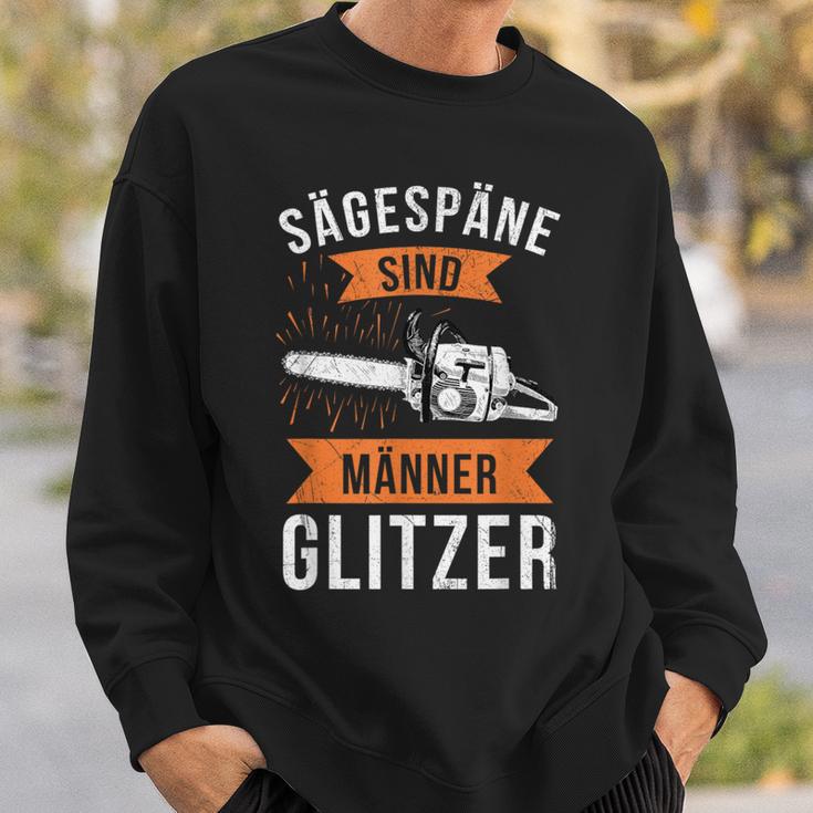 Sägespäne Sind Männerglitzer Lumberjack Forestry Sweatshirt Geschenke für Ihn