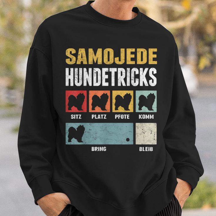 Samoje Dog Tricks Sweatshirt Geschenke für Ihn