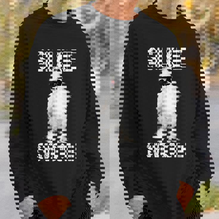 Silkie Chicken Silky Smooth Sweatshirt Gifts for Him