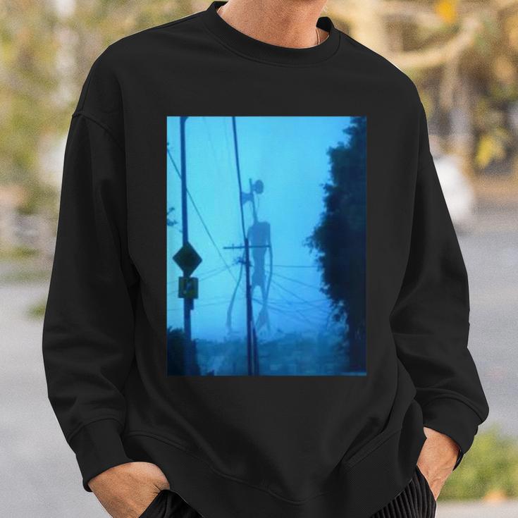 Siren Head Siren Head Creepypasta Horror Sweatshirt Geschenke für Ihn