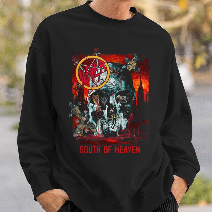 Slayer South Of Heaven Skull Sweatshirt Geschenke für Ihn