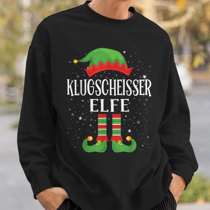 Smart Elf Outfit Christmas Family Elf Christmas Sweatshirt Geschenke für Ihn