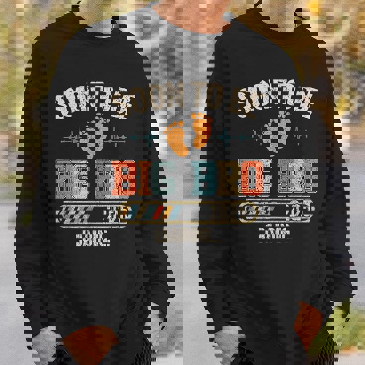 Soon To Be Big Brother 2025 Loading Pregnancy Announcement Sweatshirt Gifts for Him