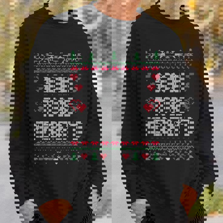 Soon To Be Merry'd Engaged Couples Matching Ugly Christmas Sweatshirt Gifts for Him