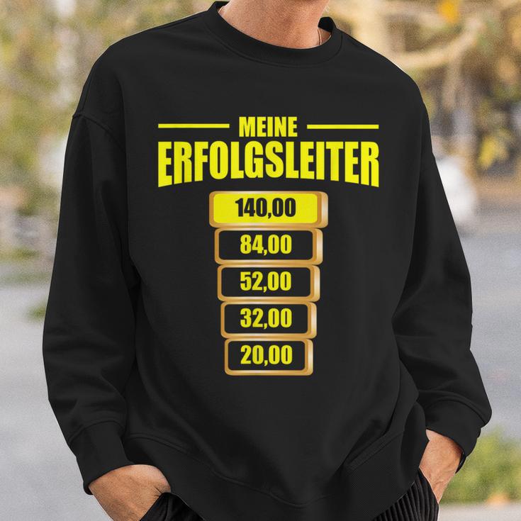 Spielothek Spielhalle Risikoleiter Meine Erfolgsleiter Sweatshirt Geschenke für Ihn