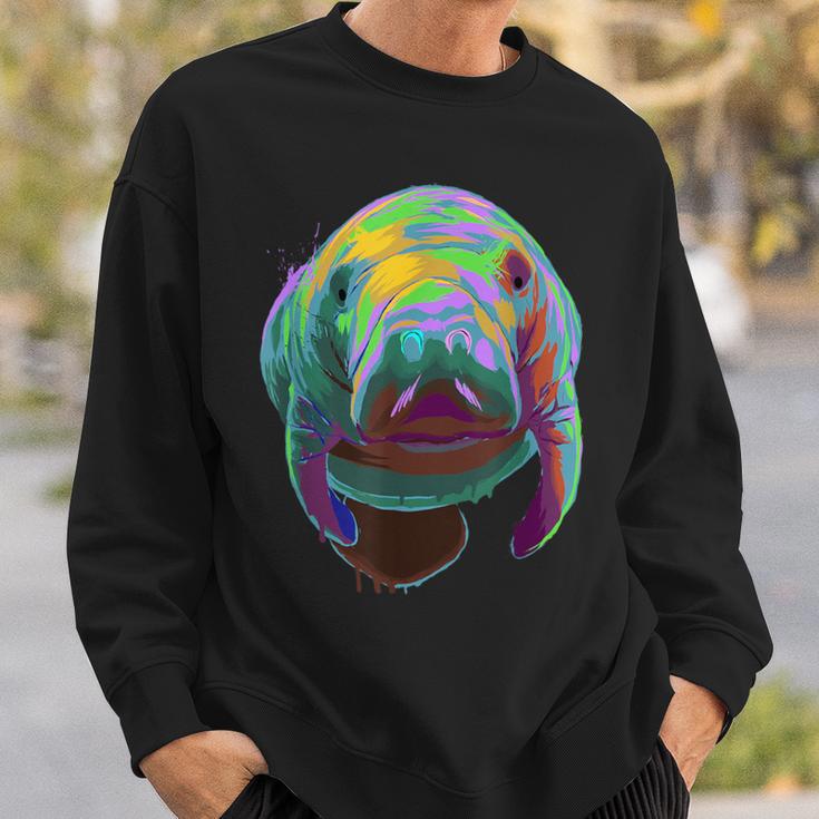 Splash Mana Round Tail Sea Cow Sweatshirt Geschenke für Ihn