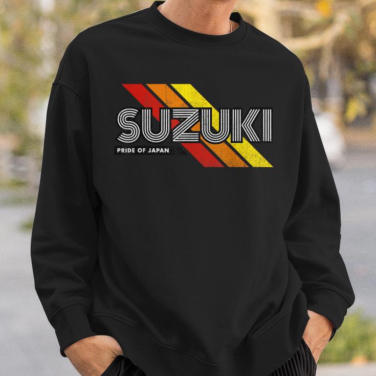 Suzuki Japanese Surname Retrointage Sweatshirt Geschenke für Ihn