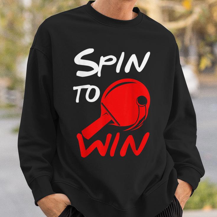 Table Tennis Table Tennis Player Ping Pong Table Tennis Sweatshirt Geschenke für Ihn