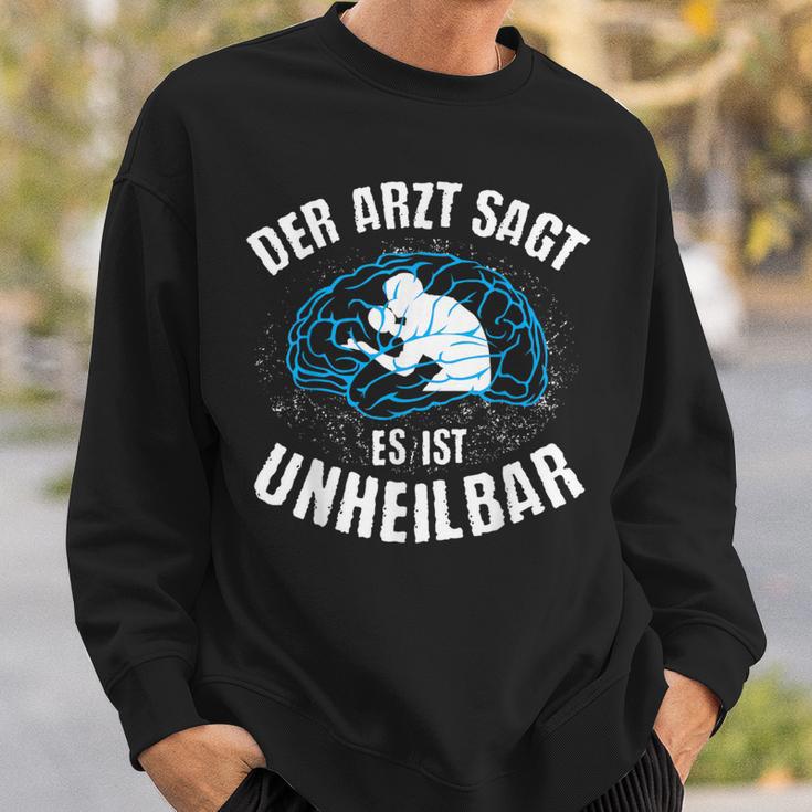 Table Tennis Doctor Says Unheilbar Cool Ping Pong Sweatshirt Geschenke für Ihn