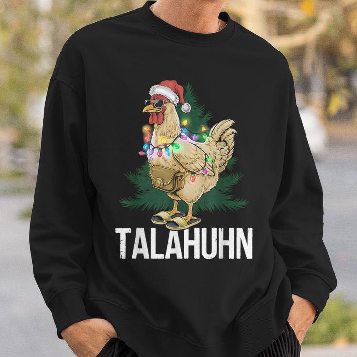 Talahuhn Christmas Hat Talahon Trendword Merry Christmas Sweatshirt Geschenke für Ihn