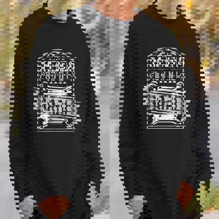 Taller Garaje Mecánico Estoy En El Garaje Ingeniero Mecánico Camisa de entrenamiento Regalos para él