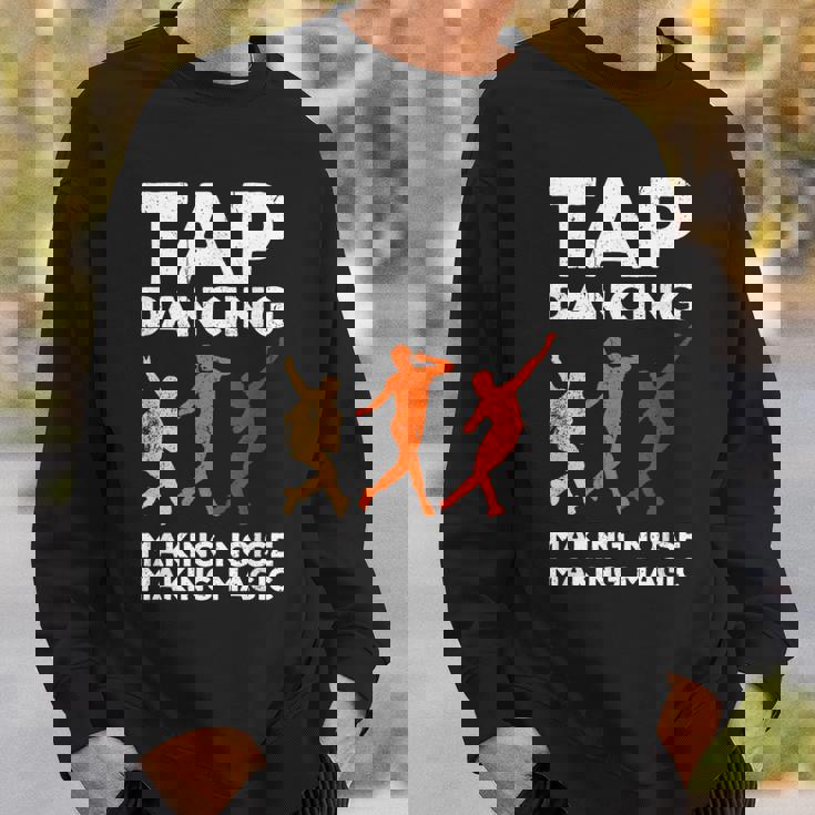 Tap Dancing Tap Dance Tap Dancing Hacer Ruido Haciendo Magia Camisa de entrenamiento Regalos para él