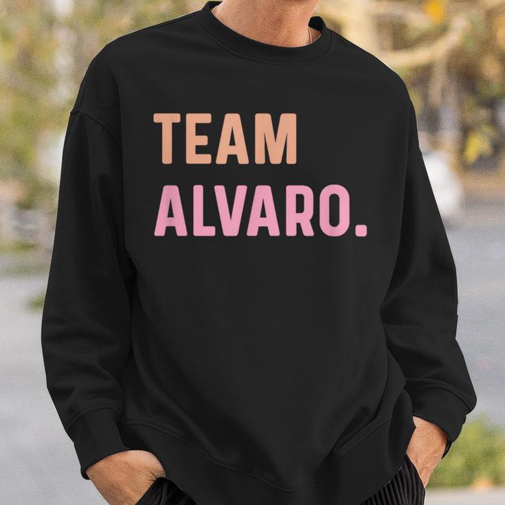 Team Alvaro Sweatshirt Geschenke für Ihn