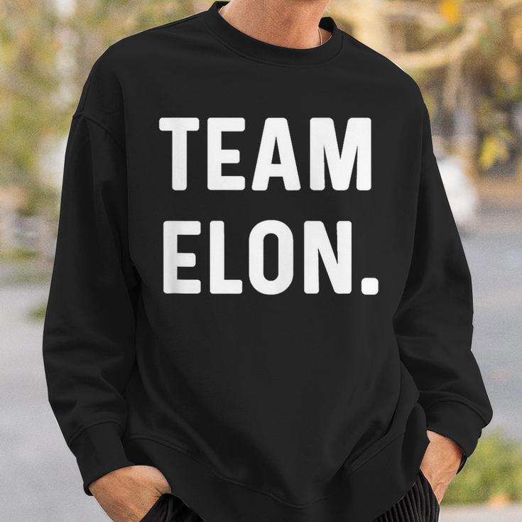 Team Elon Name Sweatshirt Geschenke für Ihn