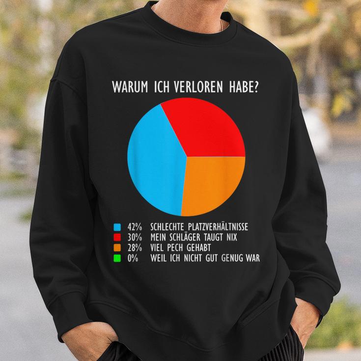 Tennis Gründe Für Diederlage Tennis Excuses S Sweatshirt Geschenke für Ihn