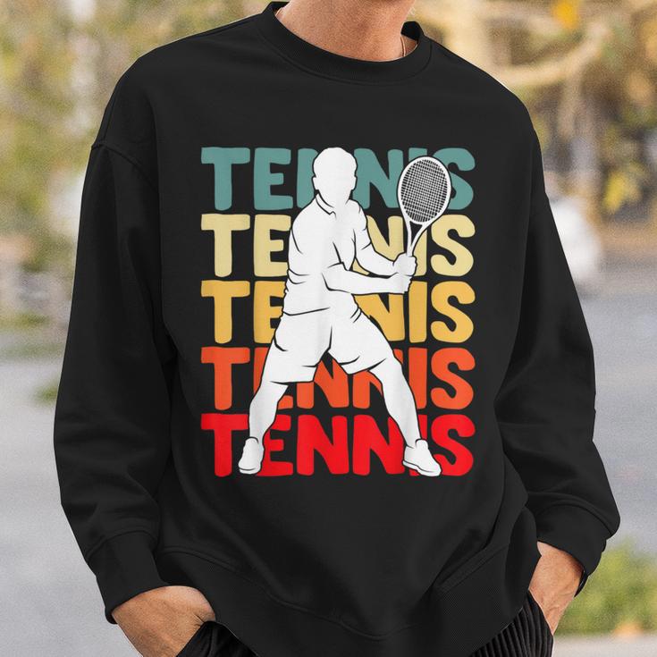 Tennis Tennis Player Boys Children Sweatshirt Geschenke für Ihn