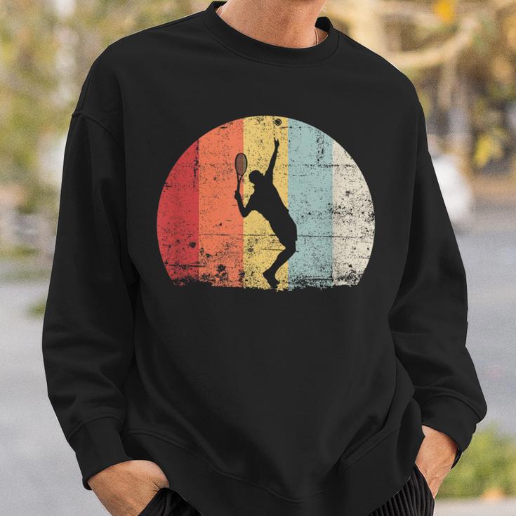 Tennisintage Tennis Player Retro Outfit Tennis S Sweatshirt Geschenke für Ihn