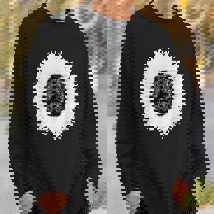 Tournesol Signe De La Paix Rétro Années 60 Années 70 Love Sh Sweater e Cadeaux pour lui