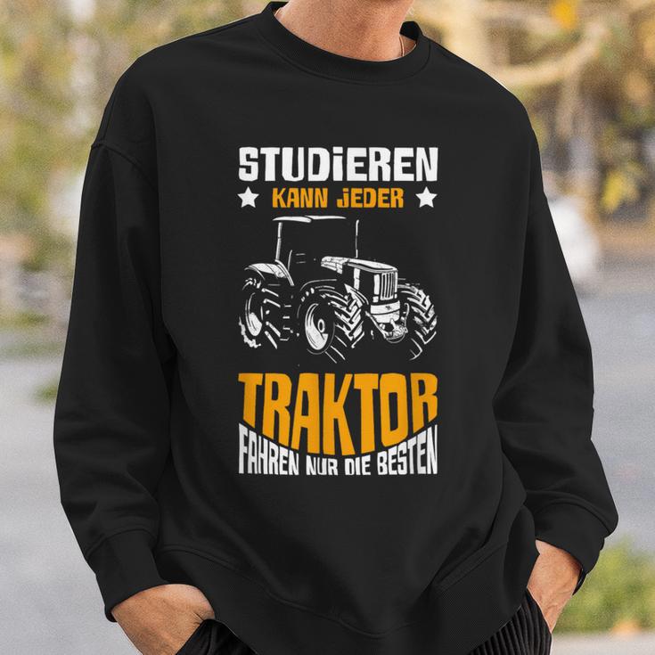 Tractor Driving The Best Farm Farmer Boys Sweatshirt Geschenke für Ihn