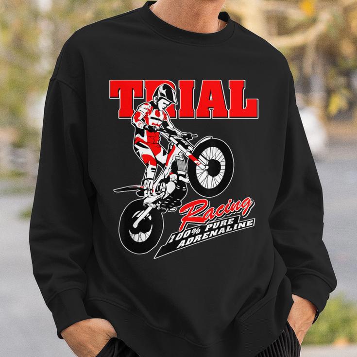 Trial Motorcycle Trial Drivers Moto Trial Sweatshirt Geschenke für Ihn