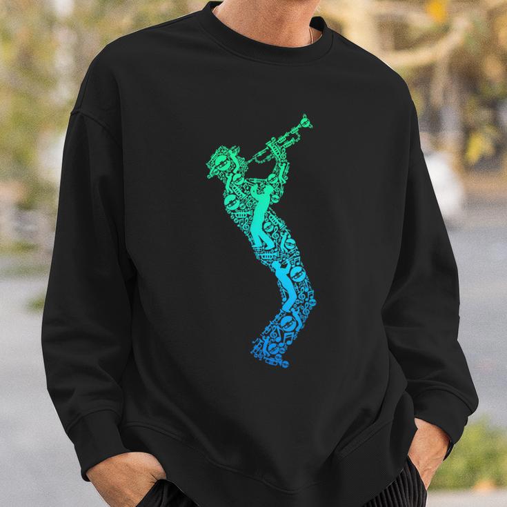 Trumpet Trumpeter Children's Trumpet Sweatshirt Geschenke für Ihn