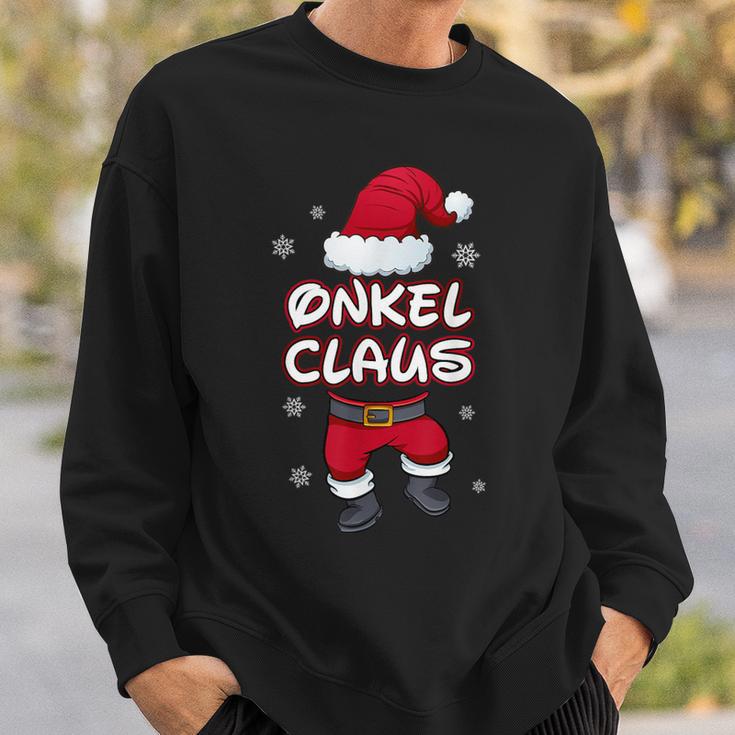 Uncle Claus Christmas Family Partner Look Santa Claus Sweatshirt Geschenke für Ihn