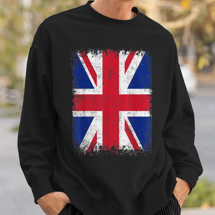 United Kingdom Uk Union Jack Flag England Great Britain Sweatshirt Geschenke für Ihn