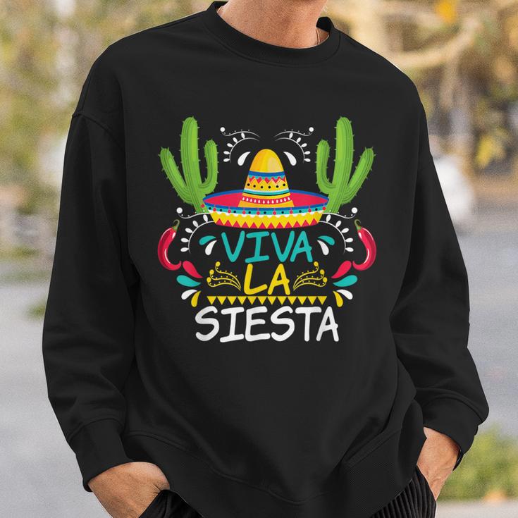 Viva La Siesta Cinco De Mayo Mexican Sweatshirt Geschenke für Ihn