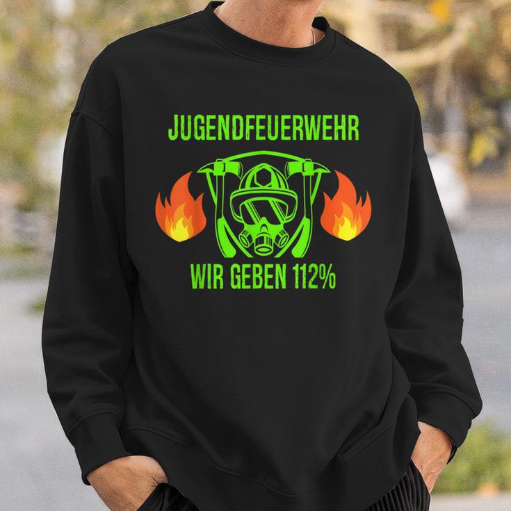 Wir Geben 112 Jugendfeuerwehr Sweatshirt Geschenke für Ihn