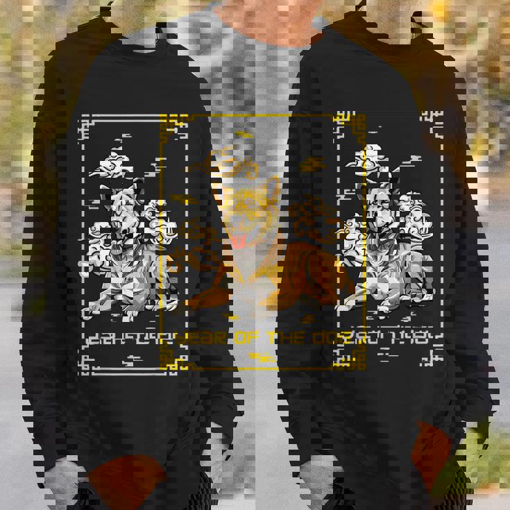 Year Of Dog Chinese Zodiac Chinese New Year Horoscope Sweatshirt Gifts for Him