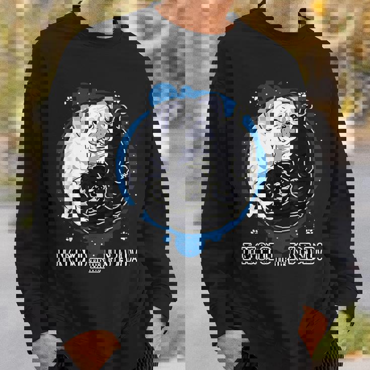 Ying Yang En Bon Il Y A Un Mauvais Carlin Sweater e Cadeaux pour lui