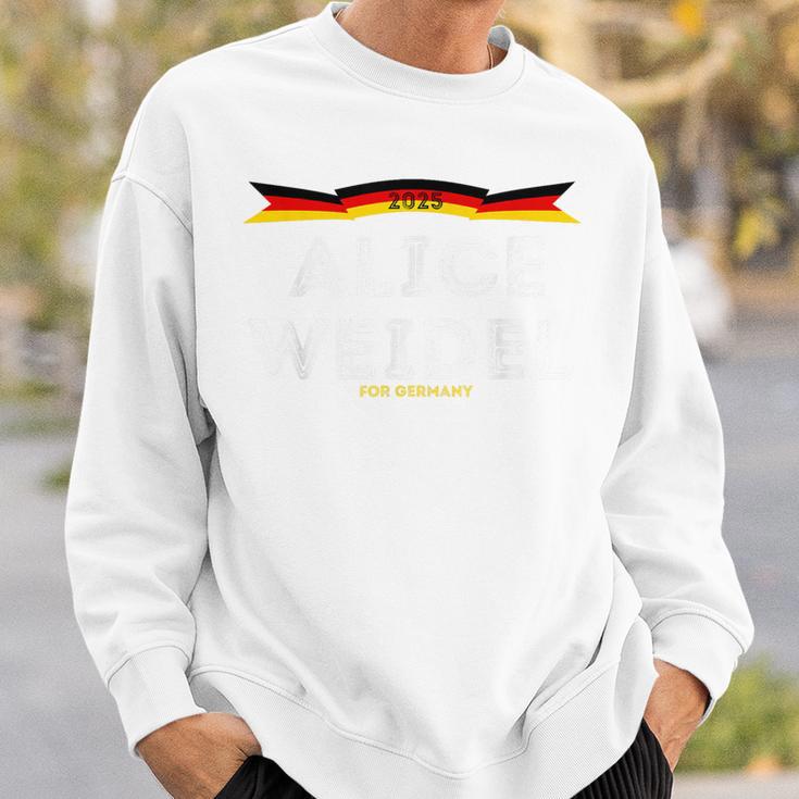 Alice Weidel Chancellor Team 2025 Alice Weidel Germany Blue Sweatshirt Geschenke für Ihn