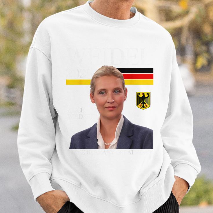 Alice Wird Gut Weidel 2025 Make Germany Great Again Blue Sweatshirt Geschenke für Ihn