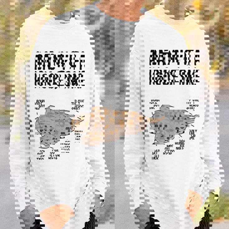 Anatomy Of A Hognose Snake Owner Hognose Snake Lover Sweatshirt Gifts for Him