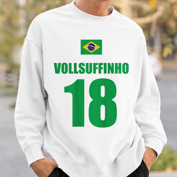 Brazil Party & Sauf Jersey For Malle Holiday Party Crew Yellow Sweatshirt Geschenke für Ihn