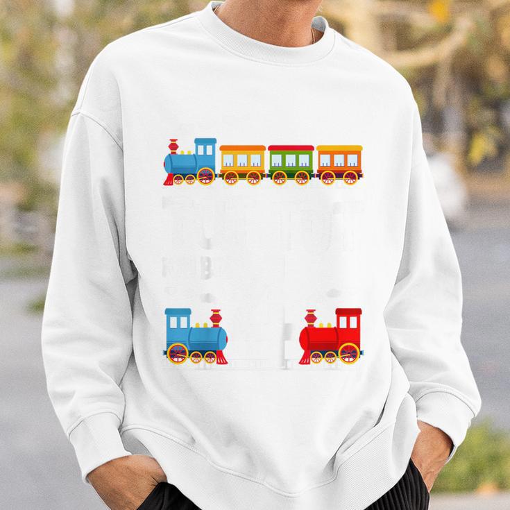 Children's 4Th Birthday Train 4 Years Boys Sweatshirt Geschenke für Ihn