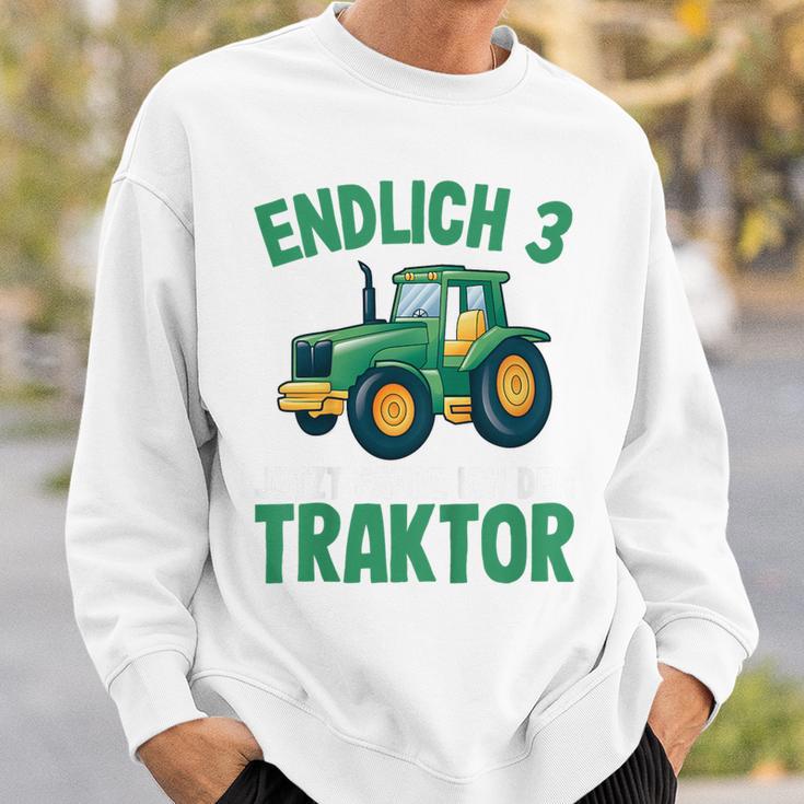 Children's Tractor Boys 3 Years 3Rd Birthday Boys Tractor Sweatshirt Geschenke für Ihn