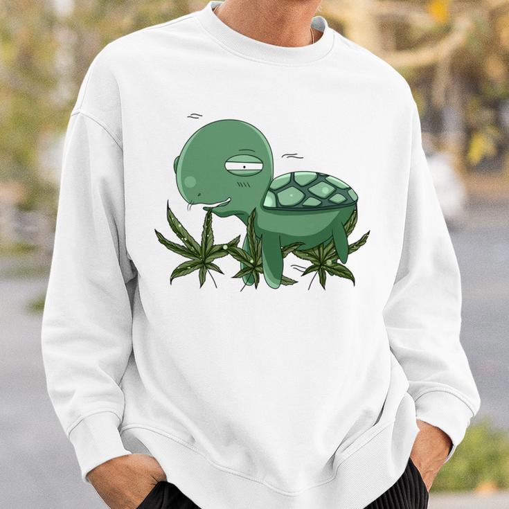 Chill Ma Bong Kiffer Cannabis Chill Toad Joint Sweatshirt Geschenke für Ihn