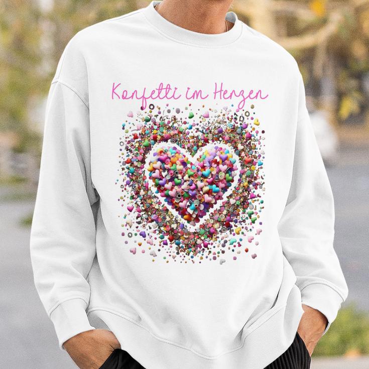 Confetti In The Heart Long-Sleeved Sweatshirt Geschenke für Ihn