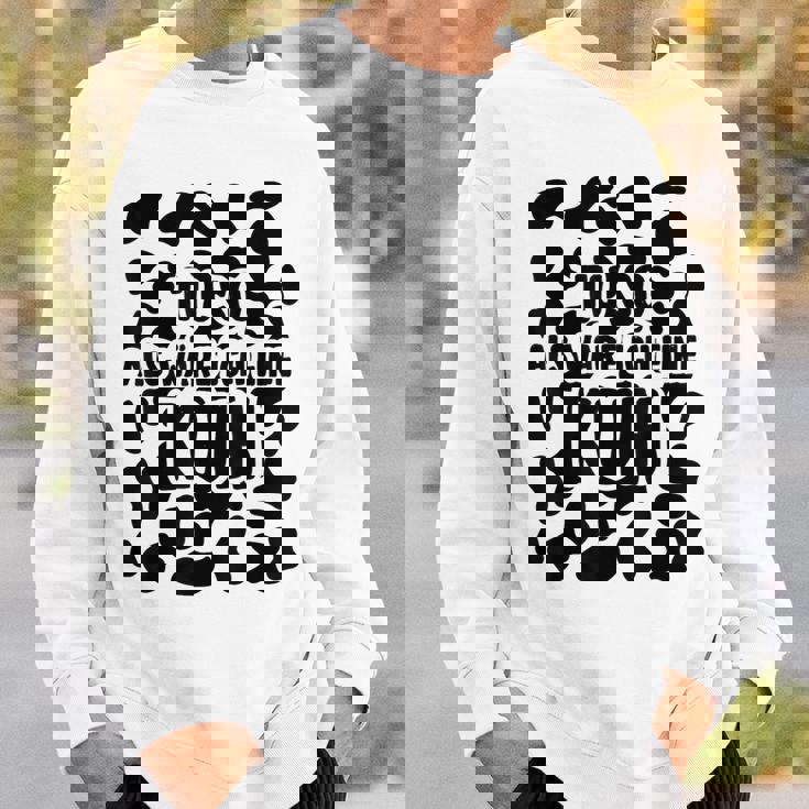 Cow Costume Carnival Fancy Dress Sweatshirt Geschenke für Ihn