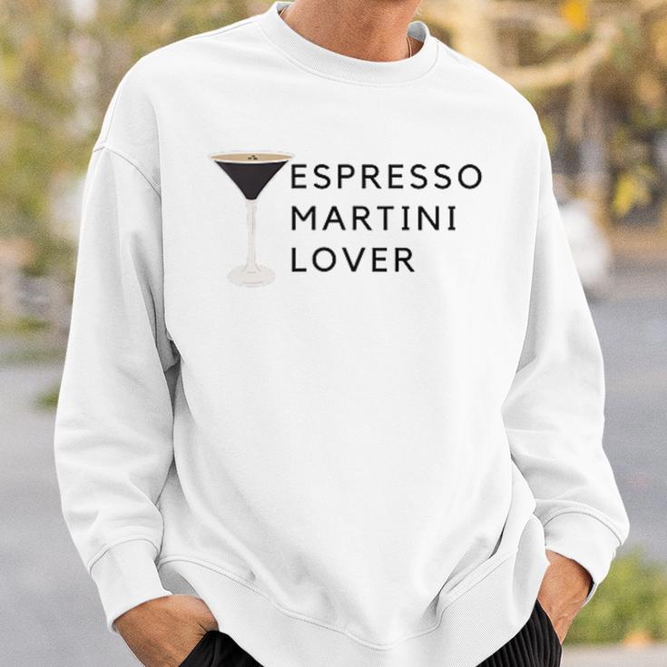 Espresso Martini Lover Statement Sweatshirt Geschenke für Ihn